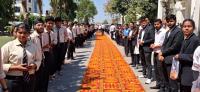 Swamiji's visit to Vivekanand Group of Colleges, Mathura Pass, Aligarh (19 March 2025)
